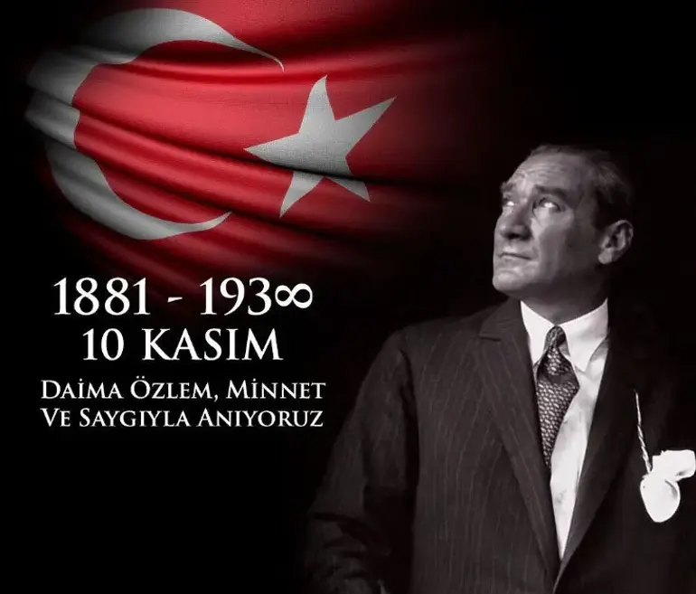 Ünlü isimlerin '10 Kasım Atatürk'ü Anma Günü' paylaşımları