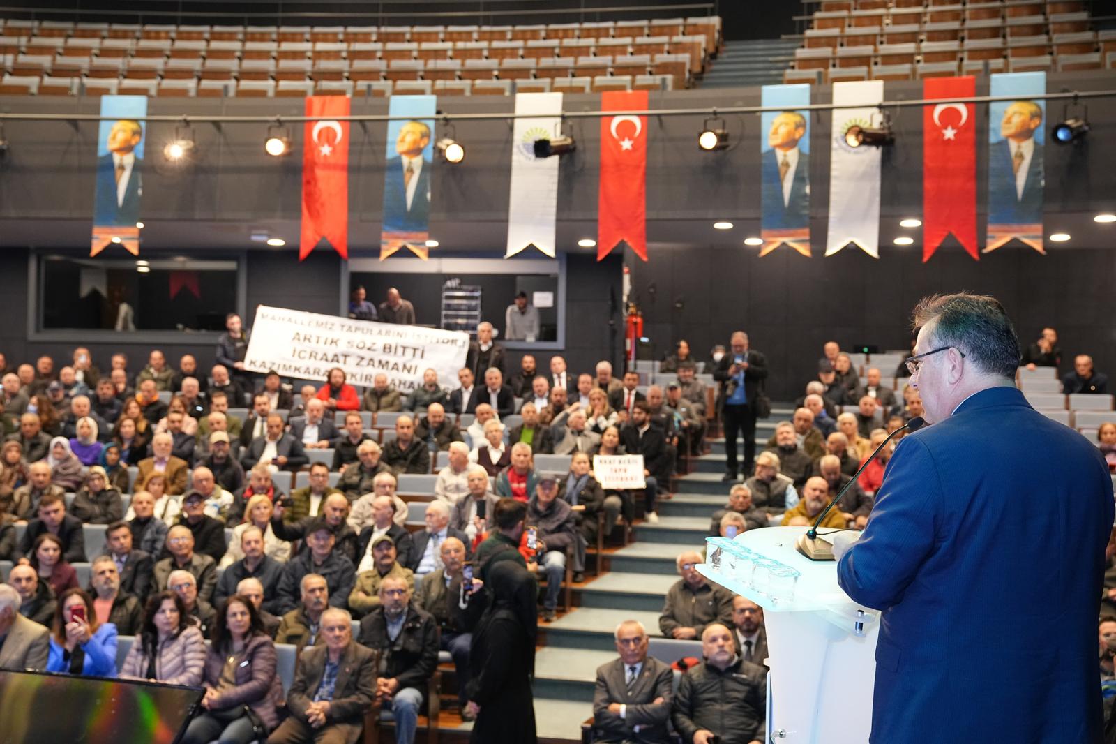 Başkan Aksu'dan Sarıyer mahalleler birliğine tam destek