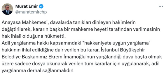 AYM'den 'Ahmak Davası'na ilişkin kritik Karar: 9 ay sonra Resmi Gazete'de yayımlandı