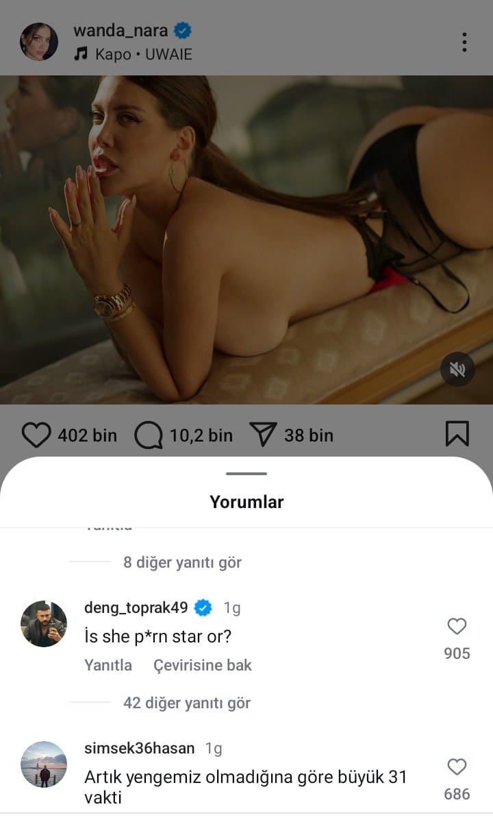 Wanda Nara'dan bir dava da Galatasaray taraftarlarına