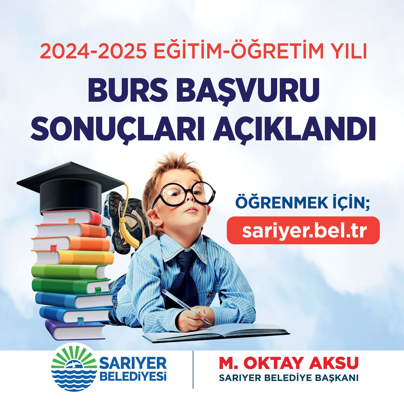 Sarıyer Belediyesi, 7500 öğrenciye burs başvurularını sonuçlandırdı