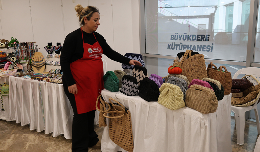 Sarıyer Belediyesi mikrokredi girişimci kadınlar yeni yıl kermesi açıldı