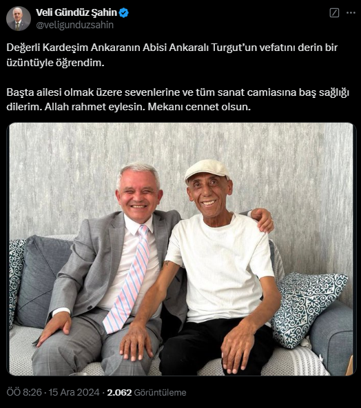 Kanserle mücadele eden Ankaralı Turgut'tan acı haber!